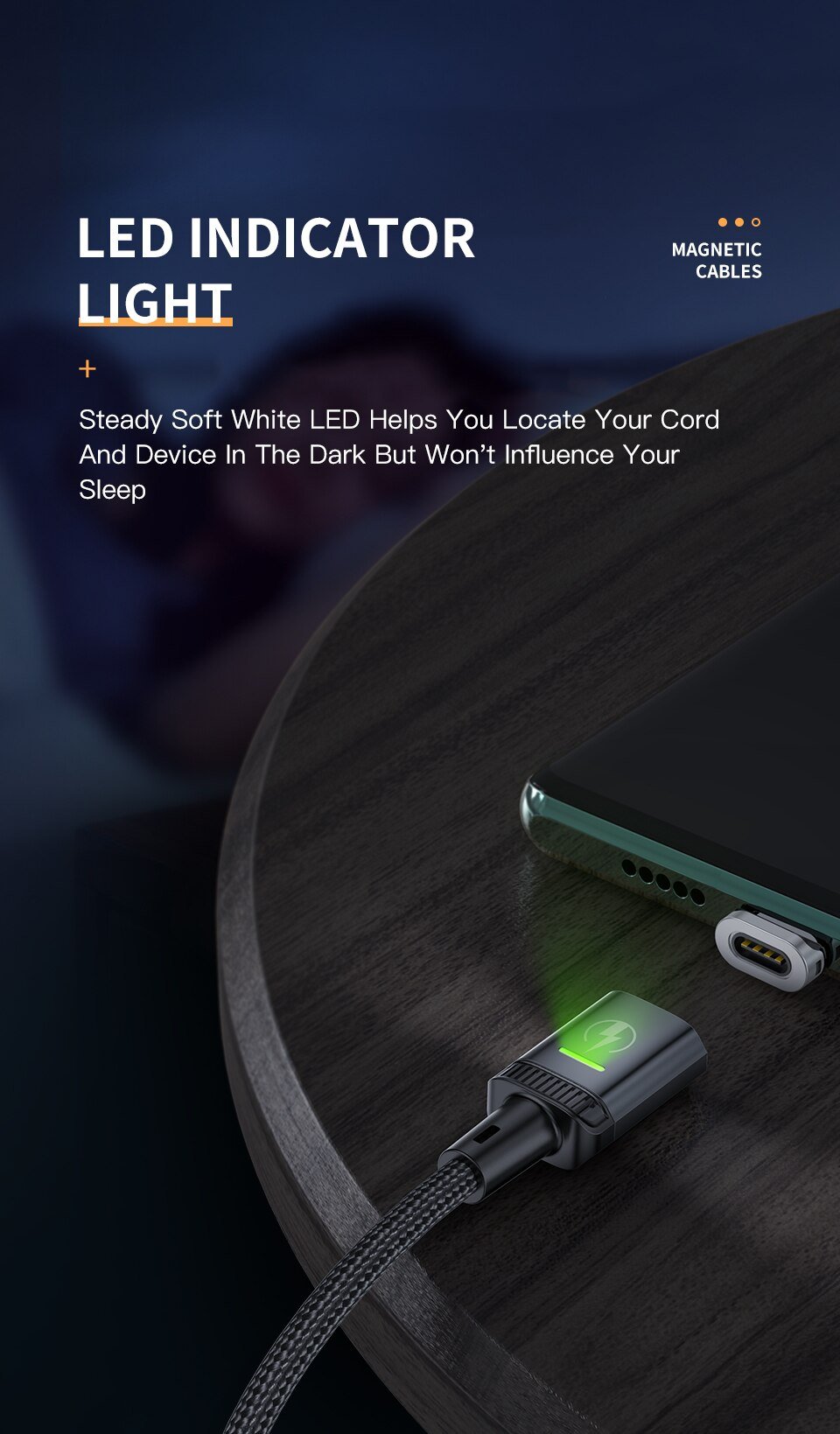 KUULAA LED Magnetic USB Cable 3A Fast Charging Type C Cable Magnet Charger Micro USB Cable for iPhone xiaomi poco samsung cord KUULAA LED Magnetic USB Cable 3A Fast Charging Type C Cable Magnet Charger Micro USB Cable for iPhone xiaomi poco samsung cord